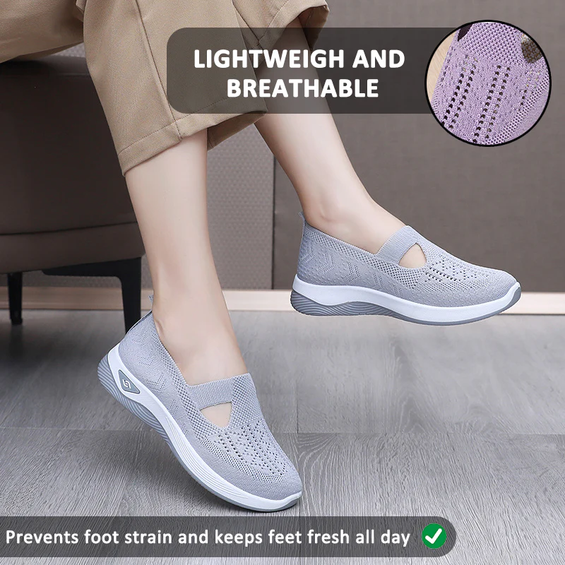 Breathable Slip-On Shoes for Women – Lightweight & Eco-Friendly Comfort - Image 3