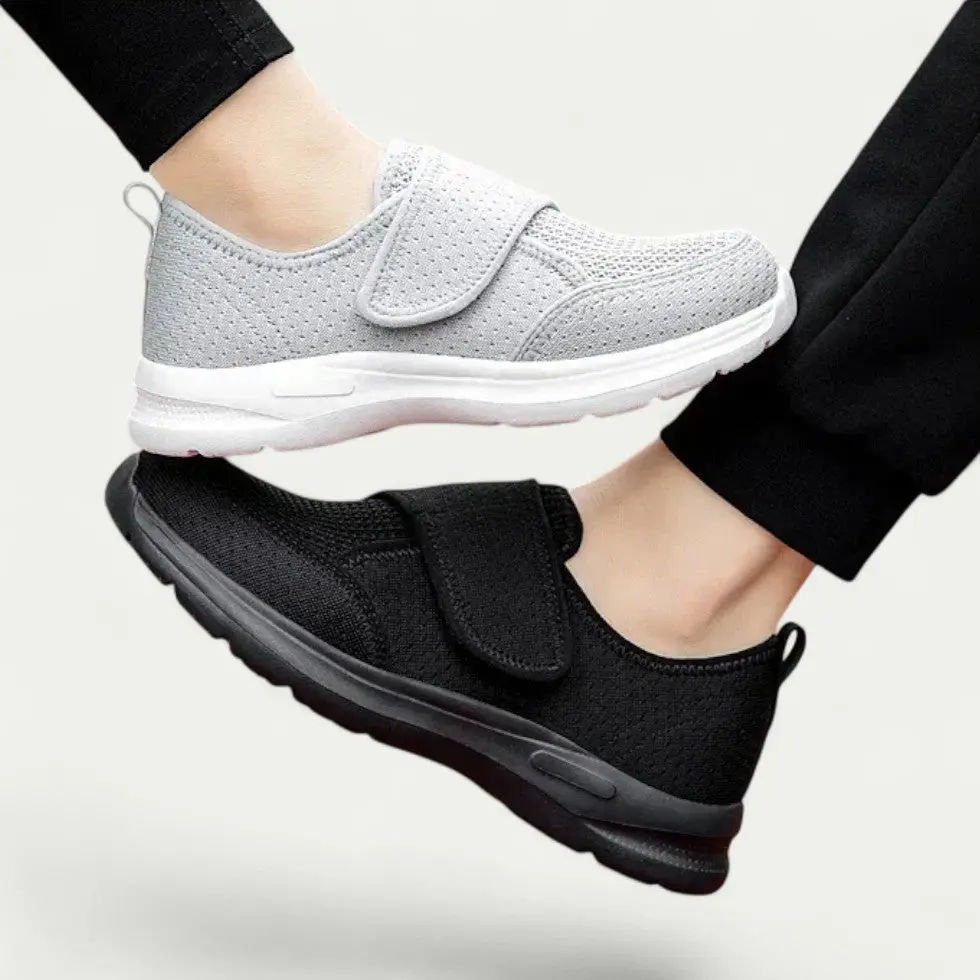 Comfortable Breathable Walking Shoes with Easy Touch Fastening - Image 4