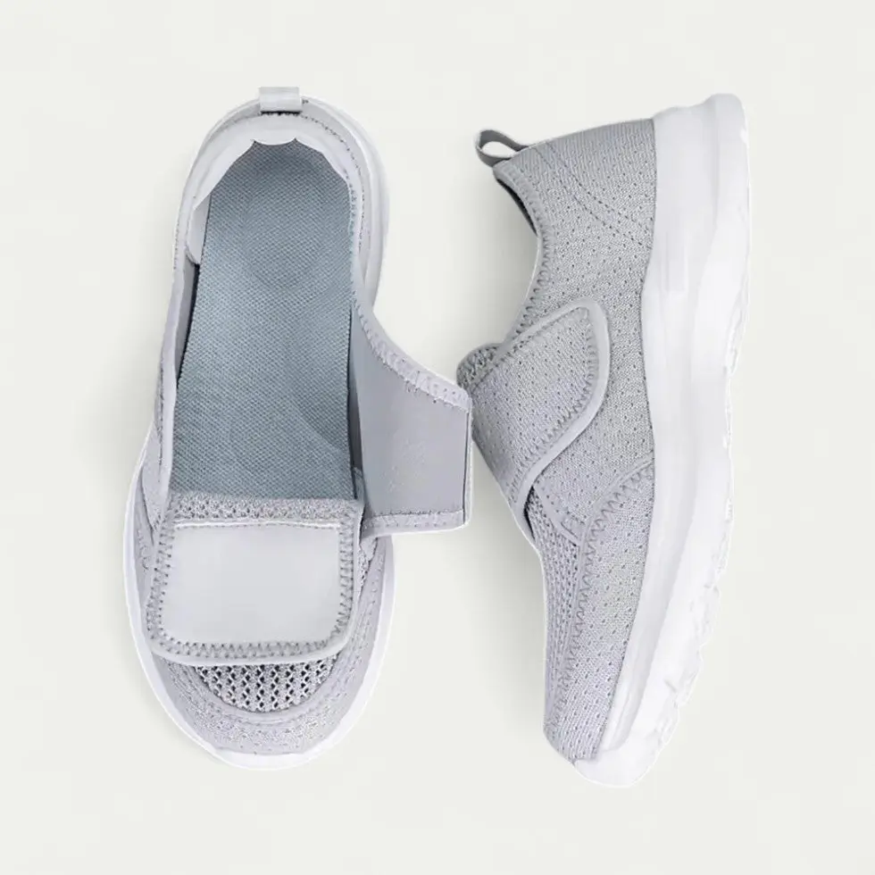 Comfortable Breathable Walking Shoes with Easy Touch Fastening - Image 8