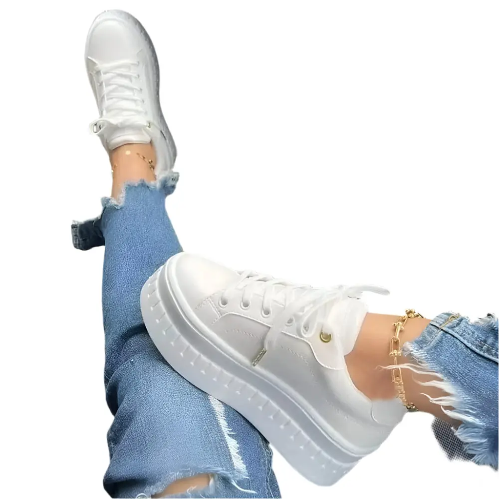 Women's Sneakers - Plateau Design – Stylish & Comfortable - Image 5