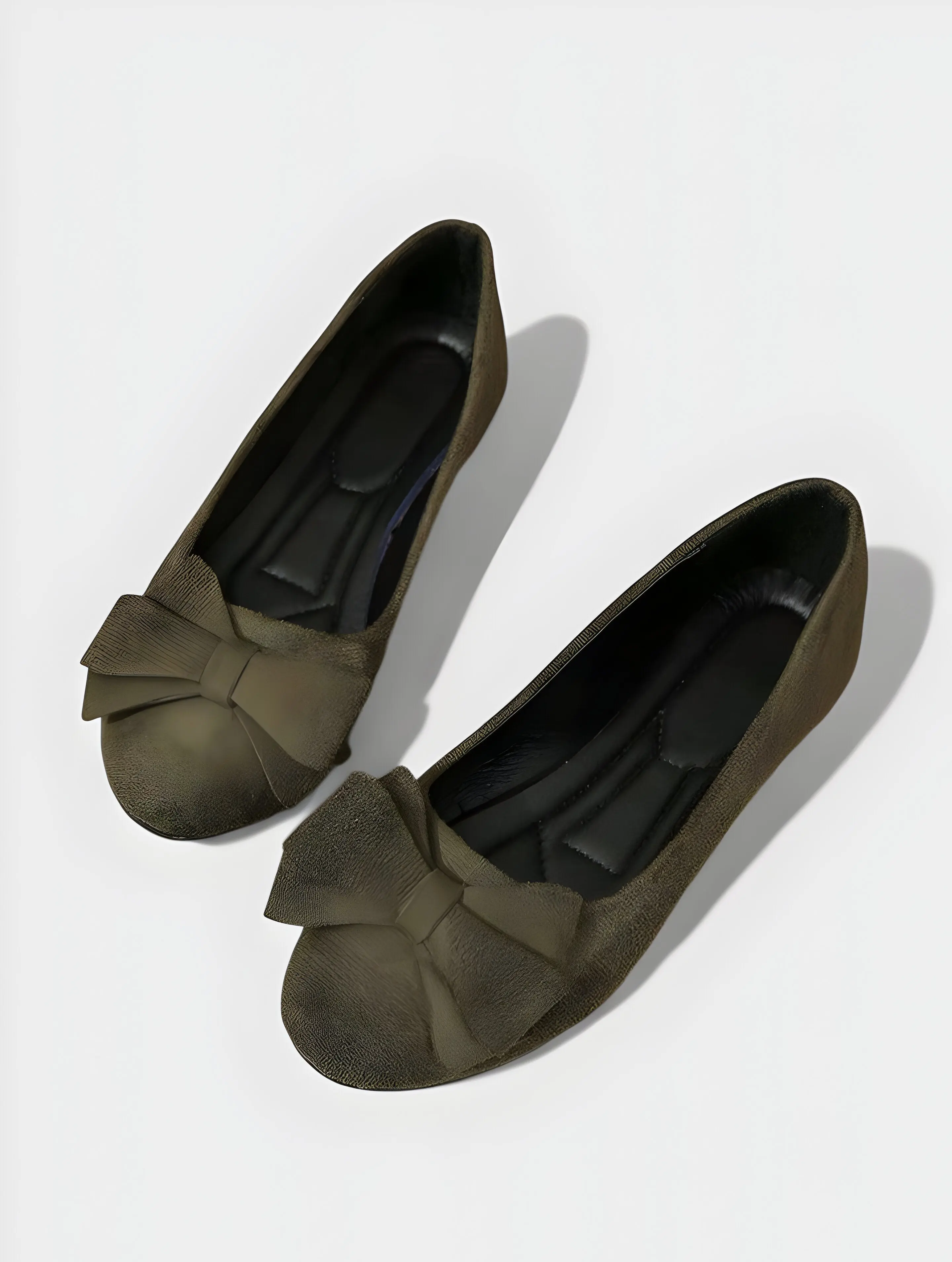 Comfortable Ballet Flats with Bow Detail – Stylish & Supportive - Image 3