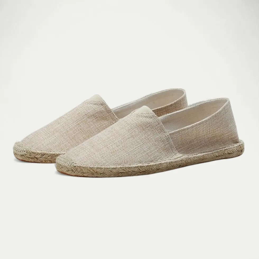 Slip On Linen Espadrilles for Men - Comfort First Design - Image 3