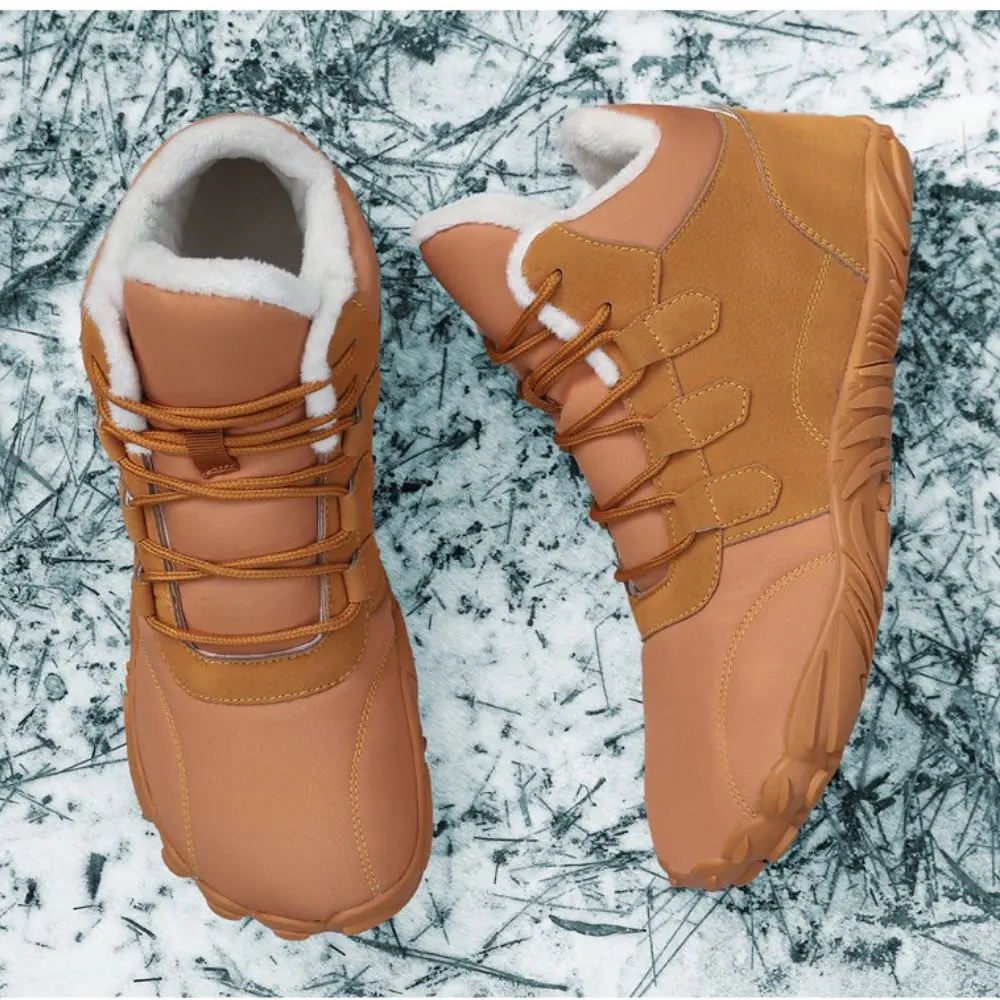 Men's Warm Barefoot Boots - Modern & Comfortable for Winter - Image 3