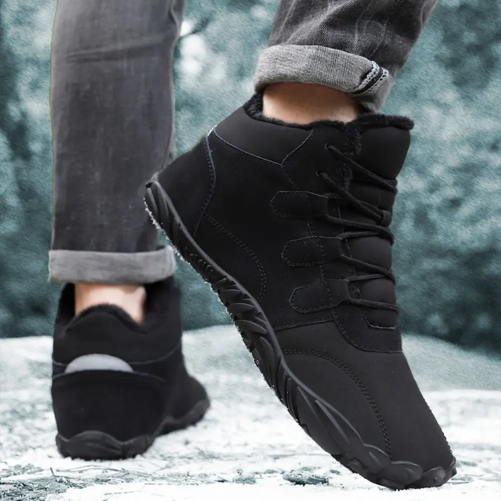Men's Warm Barefoot Boots - Modern & Comfortable for Winter - Image 6