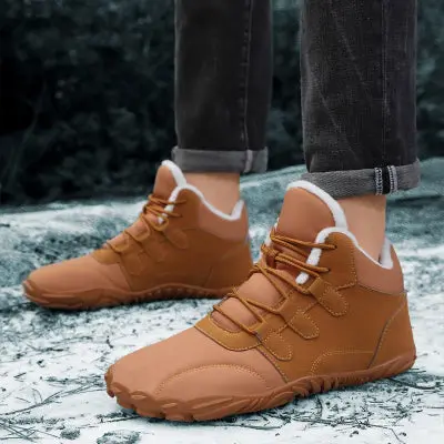 Men's Warm Barefoot Boots - Modern & Comfortable for Winter - Image 9