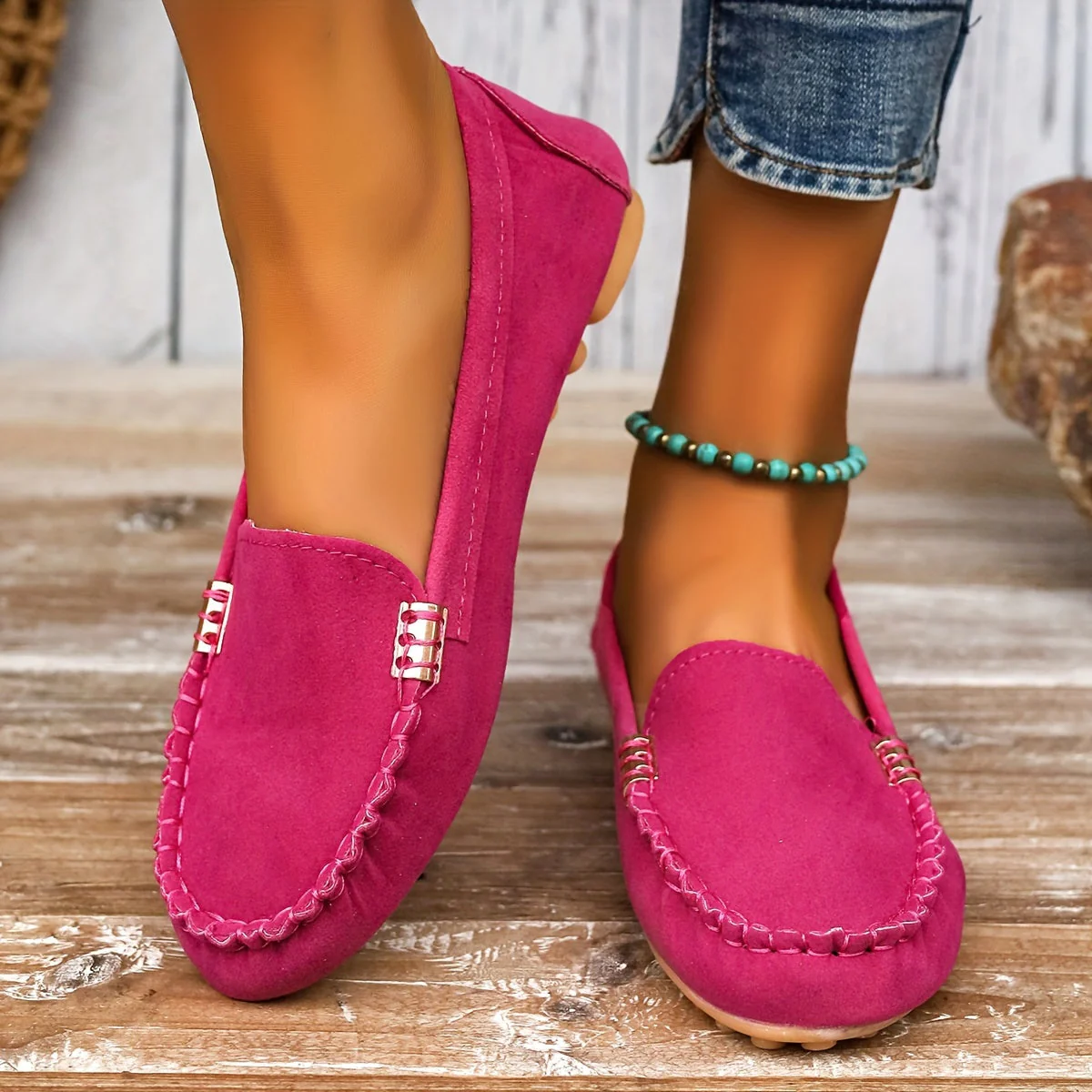 Slip-On Moccasin Loafers for Women – Effortless Comfort & Modern Style - Image 3