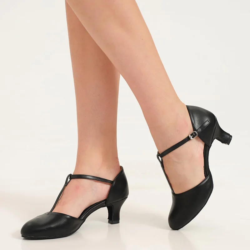 T-Strap Dance Shoes for Women – Stylish & Comfortable for Social Dancing - Image 6