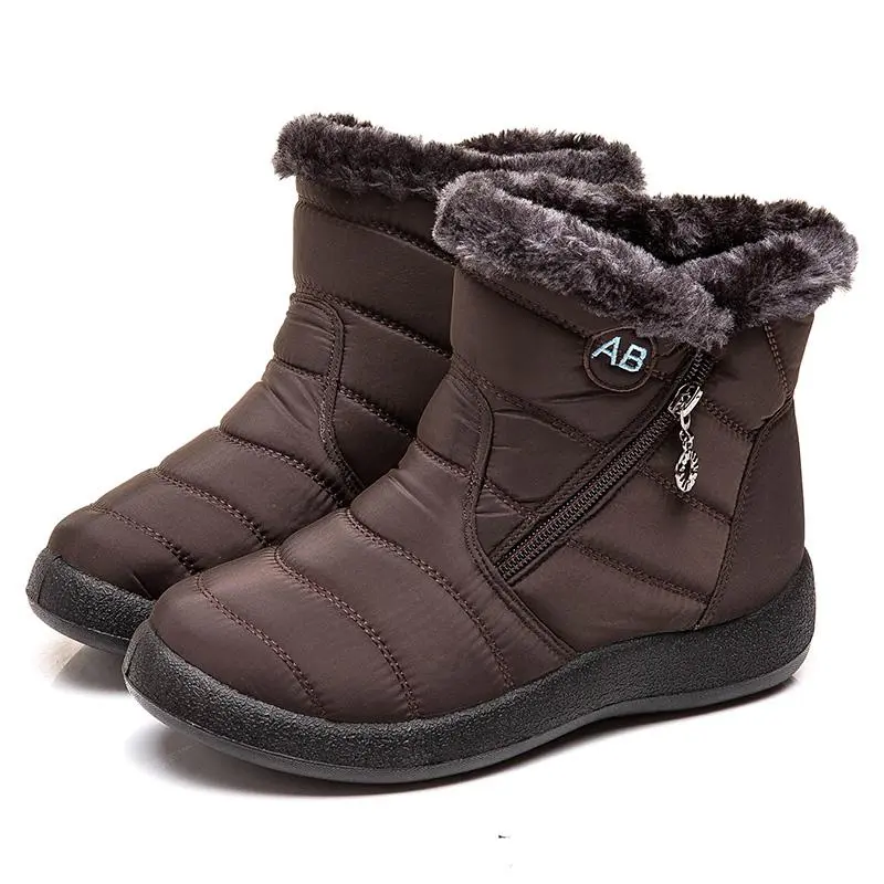 Waterproof Ankle Snow Boots for Women – Warm & Cozy Comfort - Image 5
