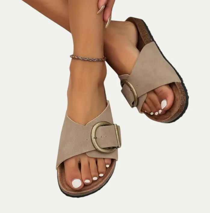 Women's Modern Sandals | Buckle Design, Comfort Fit - Image 3