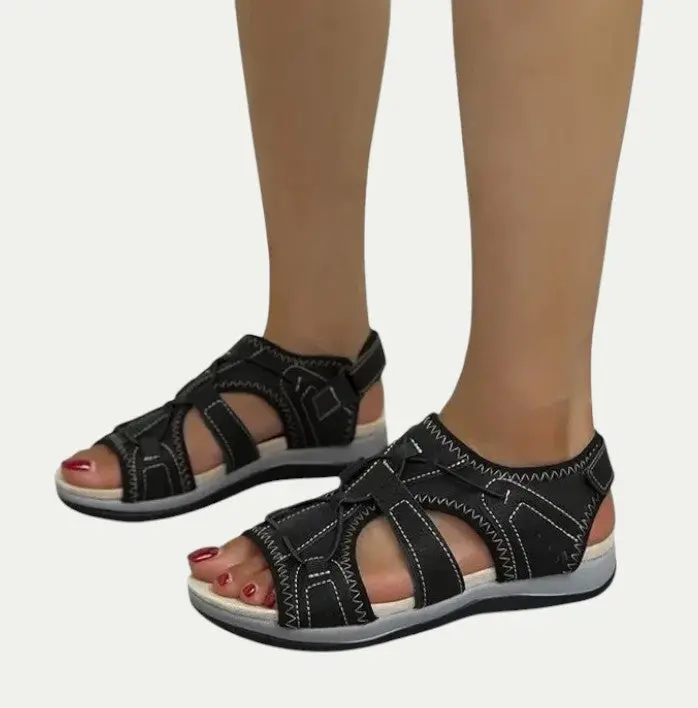 Women’s Adjustable Summer Sandals with Supportive Design - Image 4